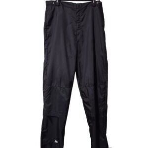 Frank Shorter Running Pants Men's XL Zip Ankle Nylon Running Track Pants Logo